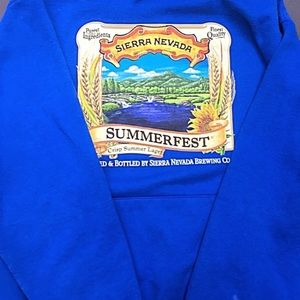 Men’s Medium Sierra Nevada Blue Hoodie